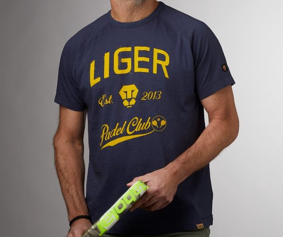 Foto: Liger limited edition van 360 stuks creative blast padel t shirt maat l