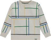 Stains and Stories boys sweatshirt Jongens Trui - cloud - Maat 140