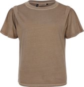 LXS - the female concept - Dames T-Shirt - Maat L - zand van