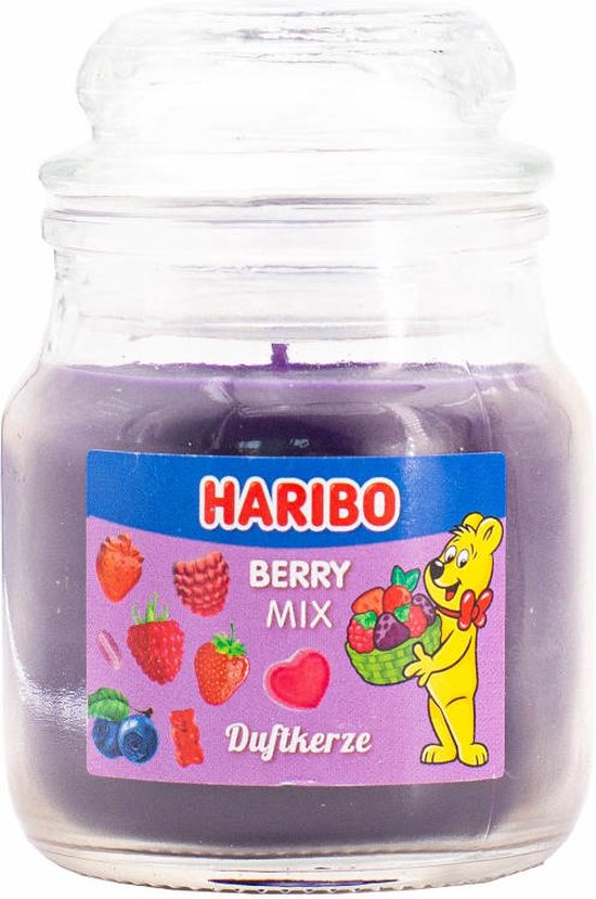 Bougie Haribo Berry Mix 85 grammes