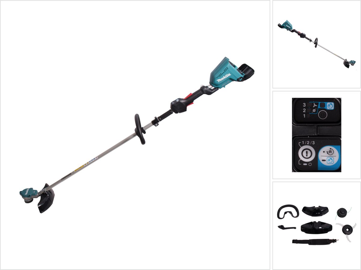 Makita Accu bosmaaier D-greep - DUR368LZ - 2x18V - excl. accu en lader