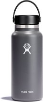Hydro Flask Wide Mouth Flex Cap Drinkfles (946 ml) - Stone