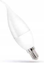 Spectrum - LED kaarslamp E14 C37 - 8W vervangt 48W - 3000K warm wit licht