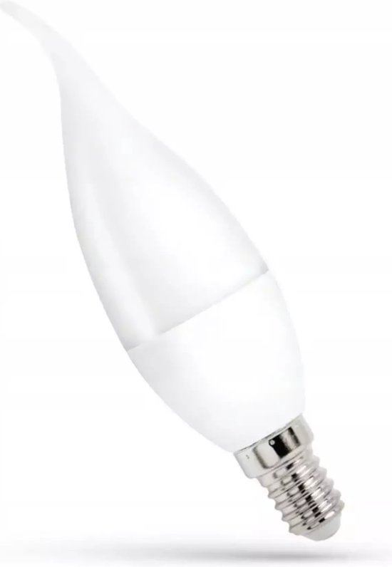 Spectrum - Lampe bougie LED E14 C37 - 8W remplace 48W - Lumière blanc chaud 3000K