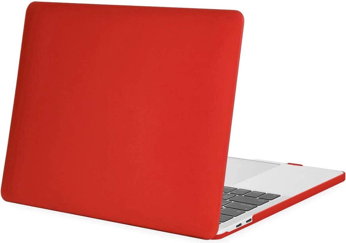 Laptopcover - Geschikt voor MacBook Pro 13 inch - Case Cover Hardcase - A2251/A2289/A2338/A2686 (2020-2022) - Kristal Rood