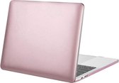 Phreeze Laptop Hardcase - Cover geschikt voor de MacBook Pro A2338 M1, A2289, A2251, A2159, A1989, A1706, A1708 uit 2022 / 2021 / 2020 t/m 2016 - 13 Inch - Laptop Beschermhoes - Pro Cushion Technologie - Roze Goud