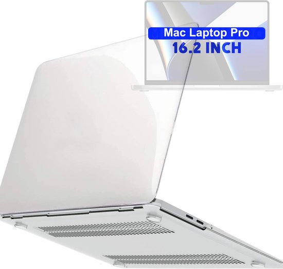 Coque transparente MacBook Pro 16 pouces (2021) Convient pour