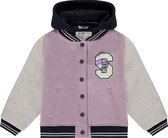 Stains and Stories girls baseball jacket Meisjes Jas - lilac - Maat 122