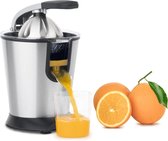 Presse-agrumes Orange Automatique - Électrique - Presse-agrumes Électrique - 160 Watt - Sans BPA - Tourne automatiquement - Acier inoxydable - Silencieux et Rapide