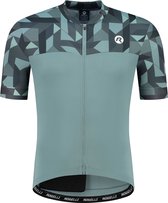 Rogelli Essential Graphic Fietsshirt - Korte Mouwen - Heren - Grijs - Maat L