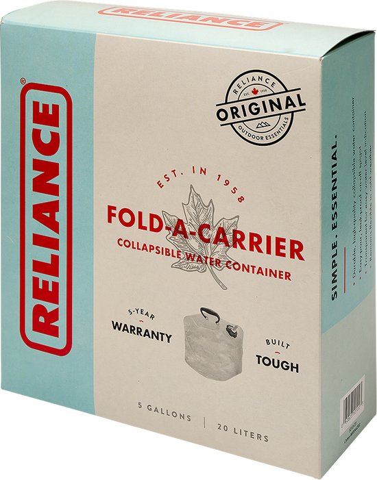 Reliance - Jerrycan - Met kraan - 20 Liter - Opvouwbaar van REL — afbeelding 5