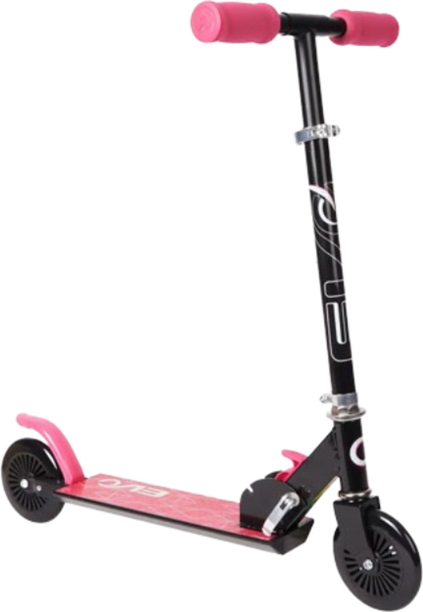 Trottinette Pliable Evo Pour Enfant - Guidon Réglable 75-80 Cm, Roues Lumineuses, Frein Pied, à Partir De 5 Ans - 6