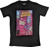 Marvel Silver Surfer - Galactus & Silver Surfer Heren T-shirt - XL - Zwart