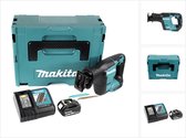 Bol.com Makita DJR 188 RM1J accu- reciprozaag 18 V borstelloze reciprozaag in Makpac + 1x 4.0 Ah accu + lader aanbieding