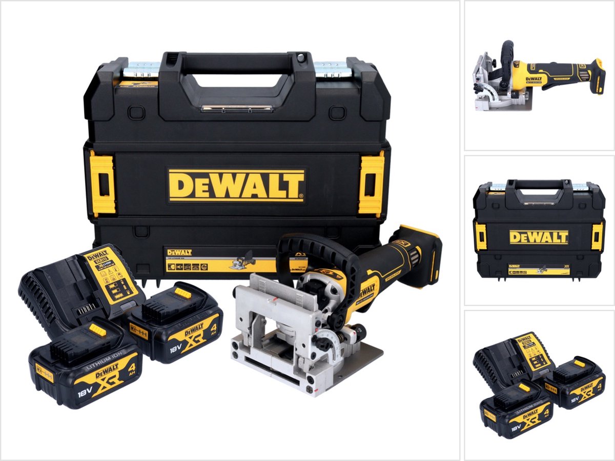 DeWalt DCW 682 M2T accu-plunjerfrees 18 V 102 x 20 mm borstelloos + 2x accu 4,0 Ah + oplader + TSTAK