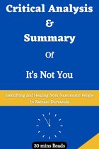 Critical Analysis And Summary of It's Not You