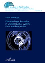 Ius, Lex et Res Publica- Effective Legal Remedies in Criminal Justice System. European Perspective