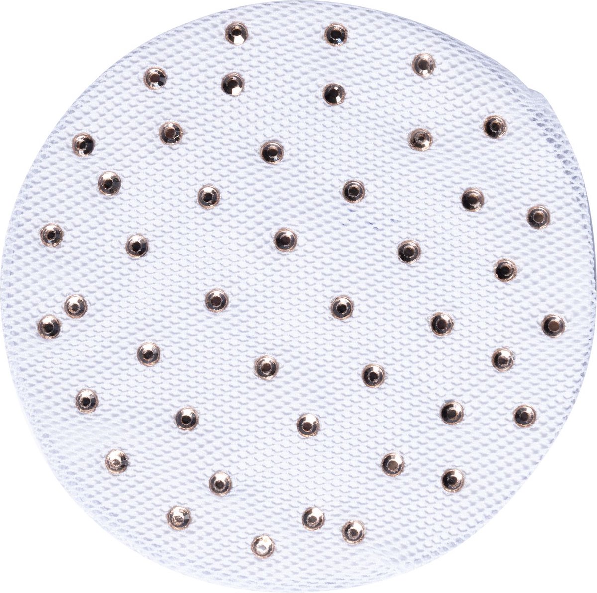 Knotnetje Rosegolden Sparkle Wit