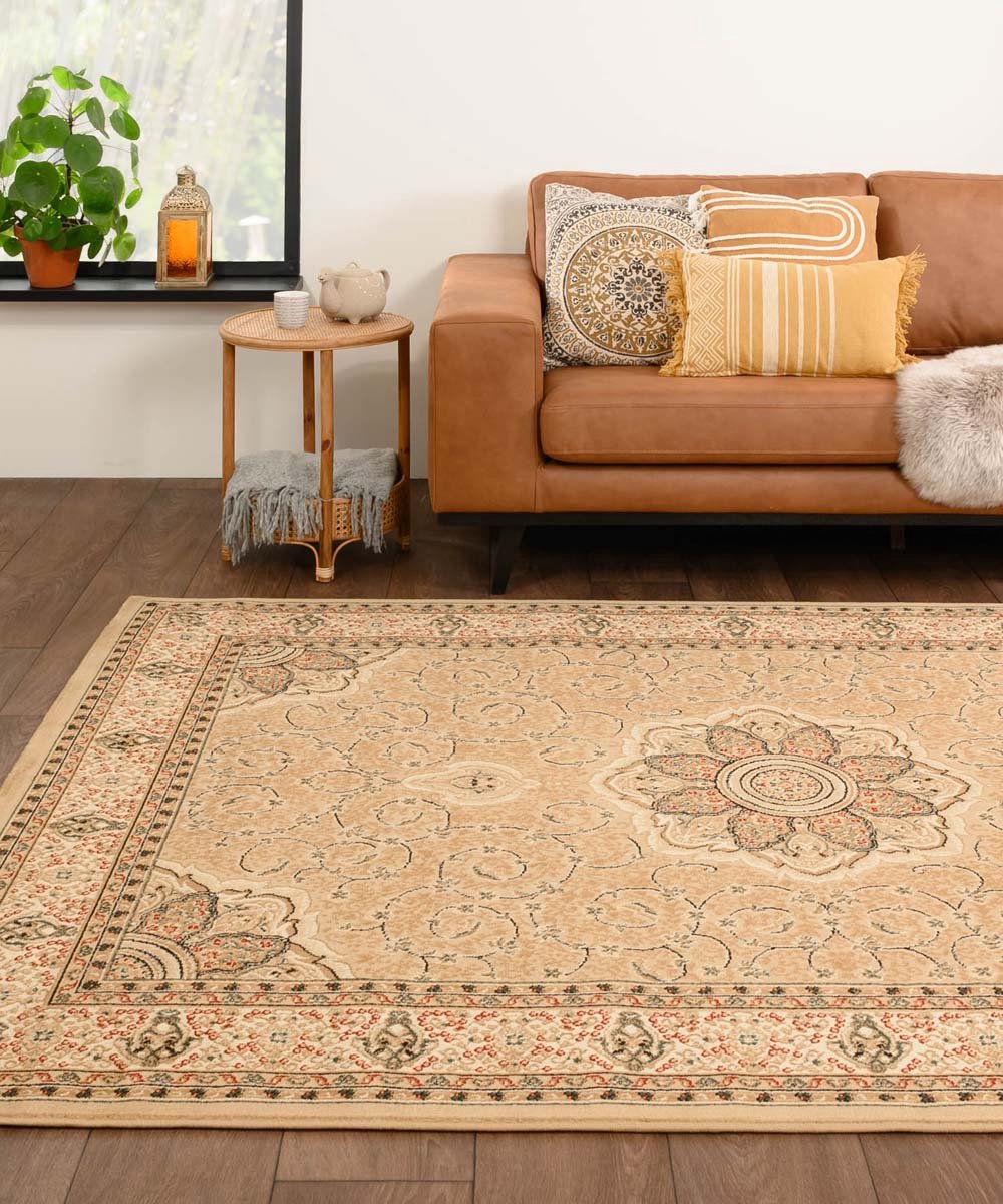 Tapeso Perzisch tapijt - Mirage Majesty beige 300x400