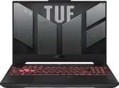 ASUS TUF Gaming A15 FA507UI-LP015W - Ordinateur portable - 15,6" Full HD - AMD Ryzen 9 8945HS - NVIDIA GeForce RTX 4070 - 16 GB DDR5 - 1 To SSD - Windows 11 Home - Qwerty - Grijs