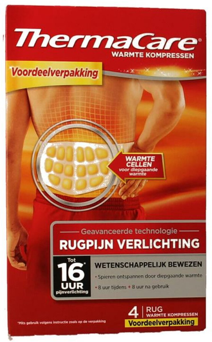 Goedkoopste Thermacare - Rugpijn verlichting warmte kompres - Voordeelverpakking