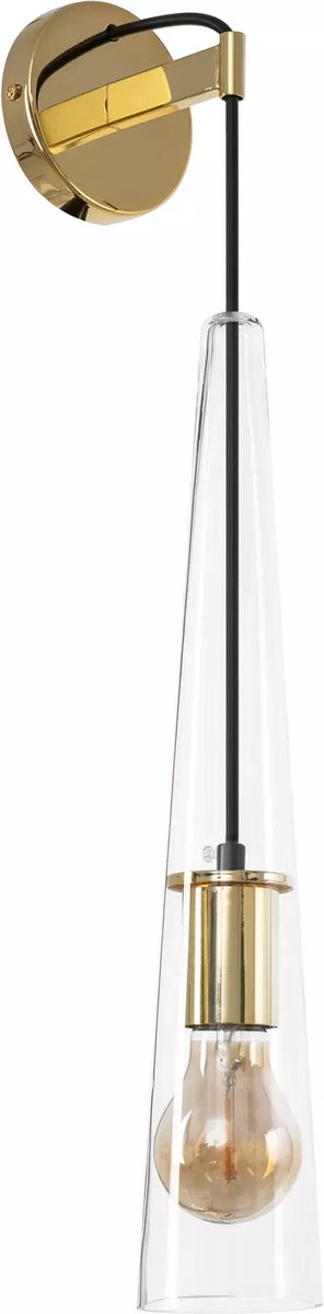 TooLight Wandlamp APP896-1W - E27 - 7.5 x 41 cm - Goud