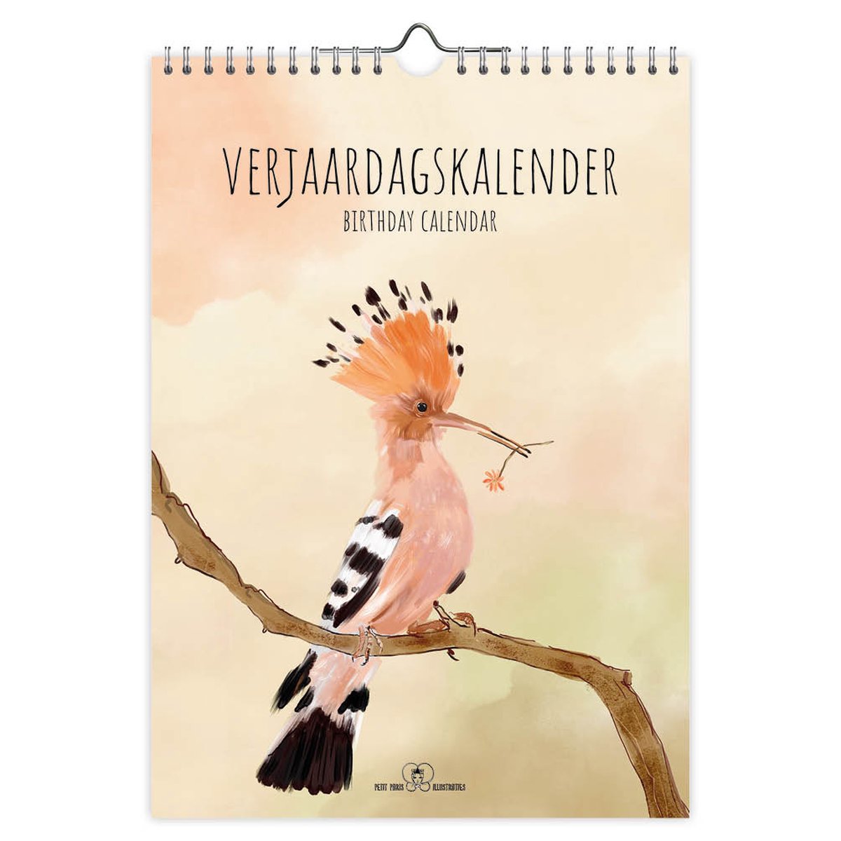 Petit Paris verjaardagskalender - A4