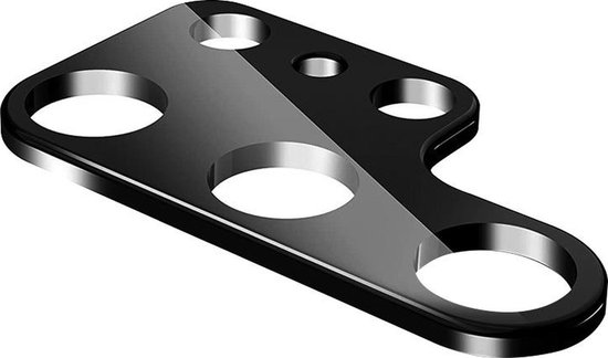 Protecteur de verre pour objectif d'appareil photo - protecteur Adapté pour: Samsung Galaxy S23 Ultra - Zwart - 2x