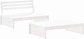 vidaXL-2-delige-Loungeset-massief-grenenhout-wit