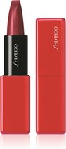 SHISEIDO - Technosatin Gel Lipstick - 411 Scarlet Cluster - 3.3 gr - lipstick