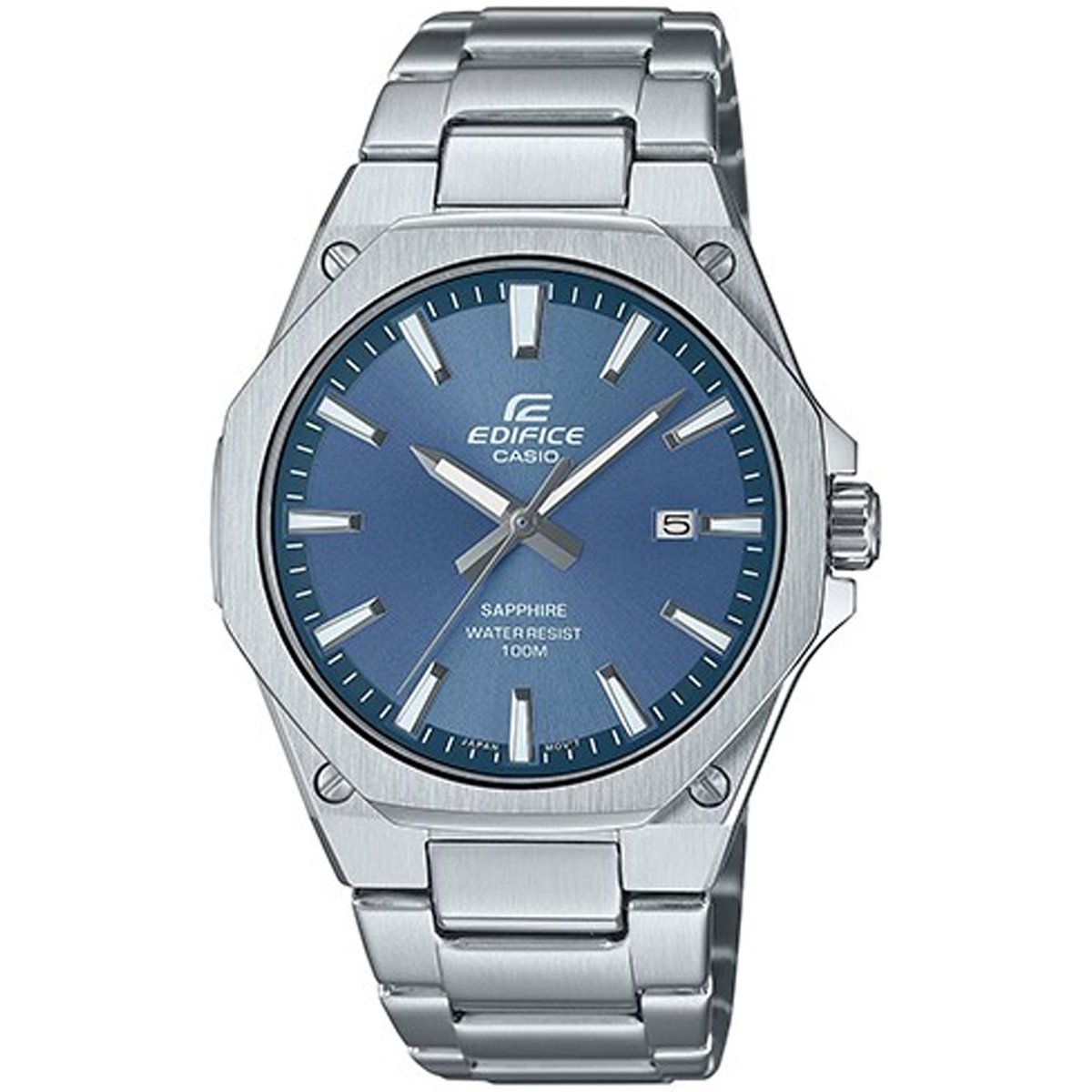 Casio Edifice EFR-S108D-2AVUEF Horloge - Staal - Zilverkleurig - Ø 39 mm