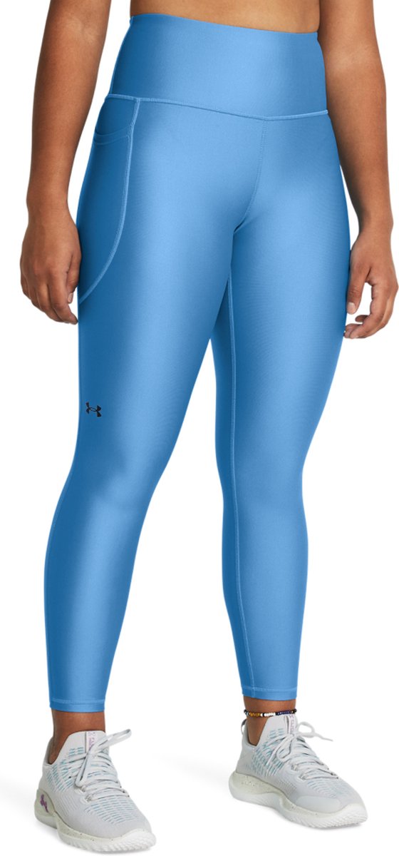 Under Armour Armour Hi Ankle Leg Dames Sportbroek - Blauw - Maat S
