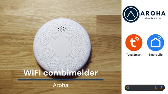 Aroha Smart Connect Combimelder - 10 jaar batterij - Slimme