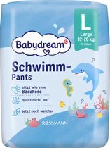 Babydream Zwemluiers L (12-20kg) - 12 stuks