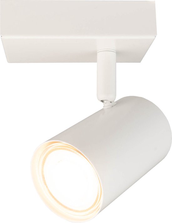 Ledvion LED Plafondspot Wit - Dimbaar - 5W - 2700K - Kantelbaar