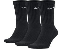 foto van Nike Value Cotton Crew Sports Socks 3 Pack Sportsokken - Maat 38-42