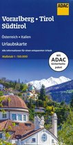 ADAC Urlaubskarte Österreich 06 Vorarlberg, Tirol, Südtirol 1:150.000