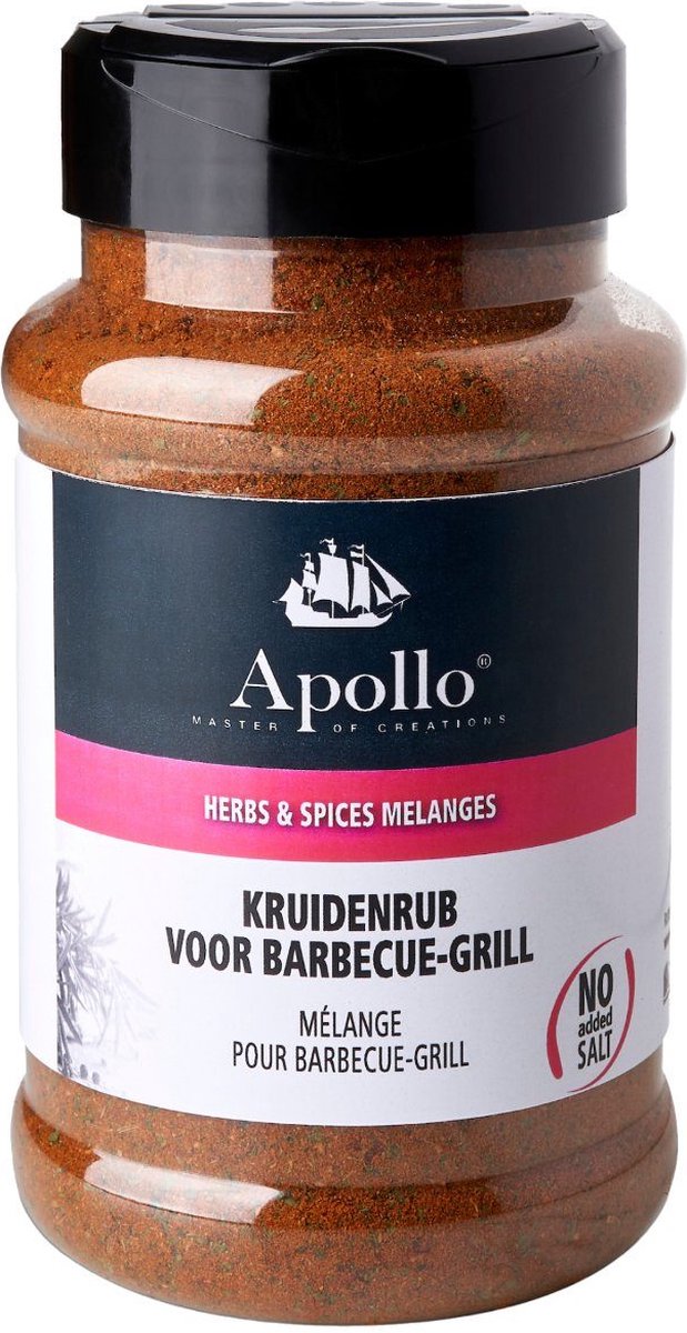 Goedkoopste Apollo Kruidenrub voor BBQ-Gril 270 gram