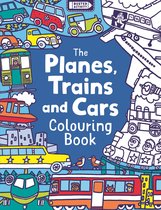 Planes Trains & Cars Colouring Book