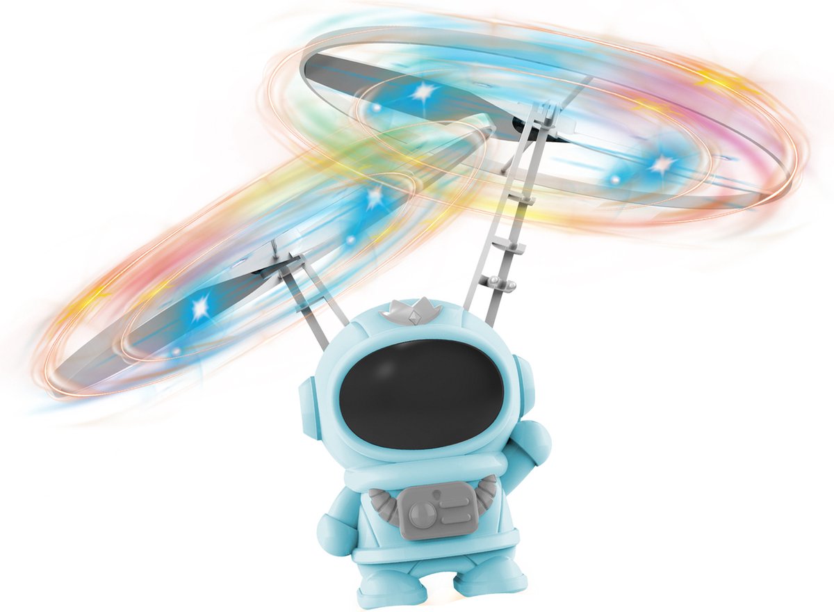 Flying Spaceman blauw - Flying fidget