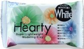 Hearty White Modeling Clay Super Lightweight | Lichtgewicht Modelleer Hobby Klei - wit - 40gr - Luchtdrogend
