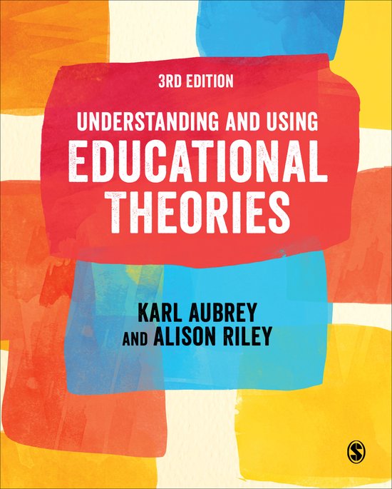 Understanding and Using Educational Theories - cover