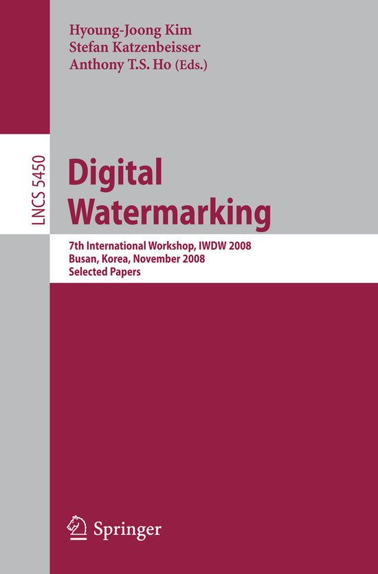 Digital Watermarking - cover