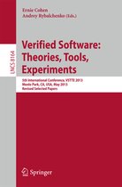 Verified Software Theorie Tools Experiments