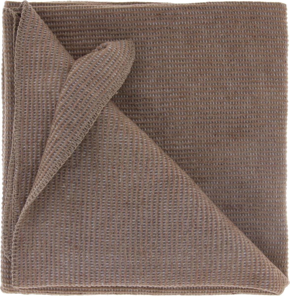 Unique Living Plaid Sally - Katoen/polyester - Bruin - 150x200 cm (BxL)