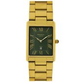 Prisma - heren horloge - P.2377 Baron Gold groen en schakelband