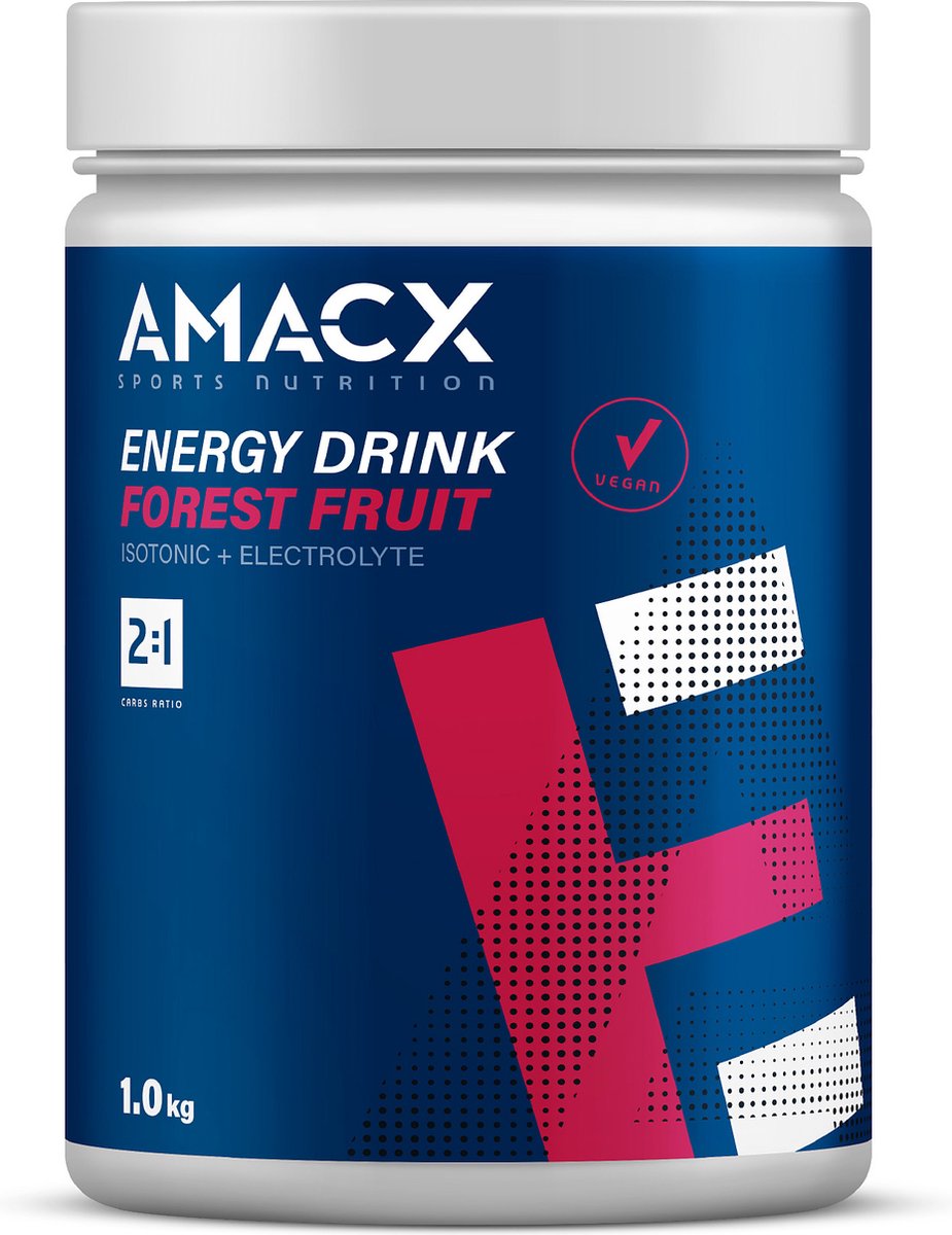 Amacx Energy Drink - Isotonic - Isotone - Forest Fruit - 1kg