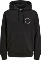 Herenhoodie JJSUNSET Jack & Jones 12222190 Zwart - XXL