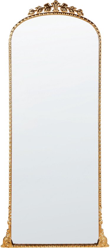 LIVRY - Wandspiegel - Goud - 51 x 114 cm - Metaal