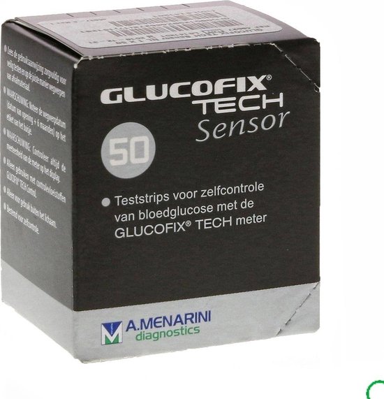 Glucofix Tech Sensor Teststrip - Menarini